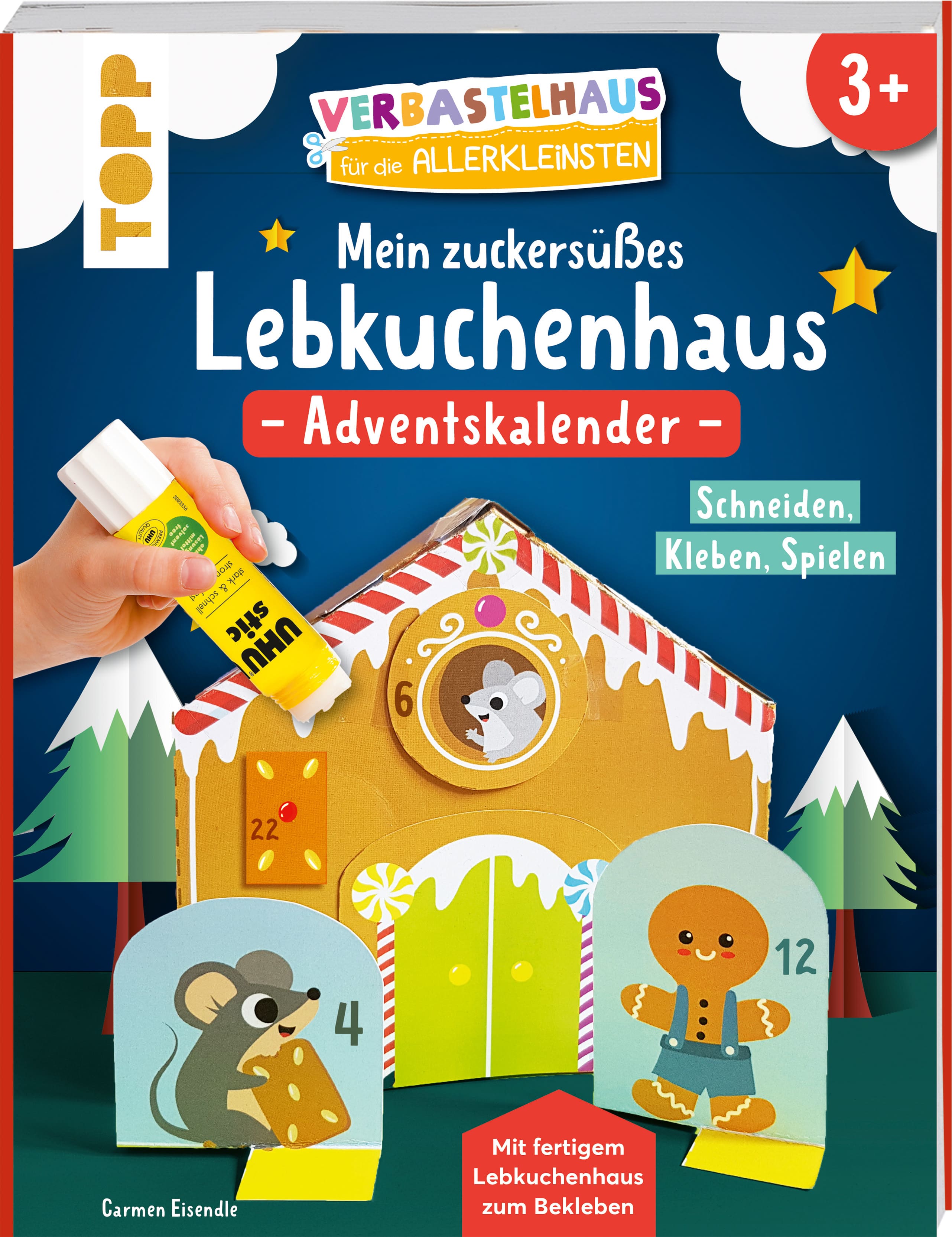 VERBASTELHAUS FÜR DIE ALLERKLEINSTEN. ADVENTSKALENDER -