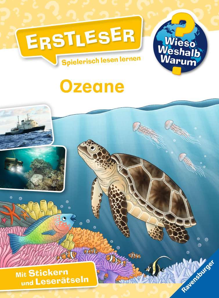 Wieso? Weshalb? Warum? Erstleser, Band 8: Ozeane