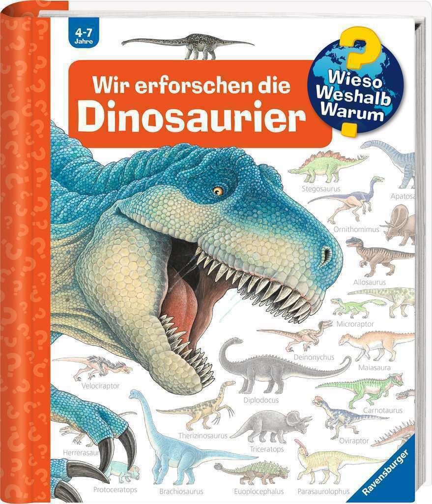 Wieso? Weshalb? Warum? Wir erforschen die Dinosaurier (Band 55)