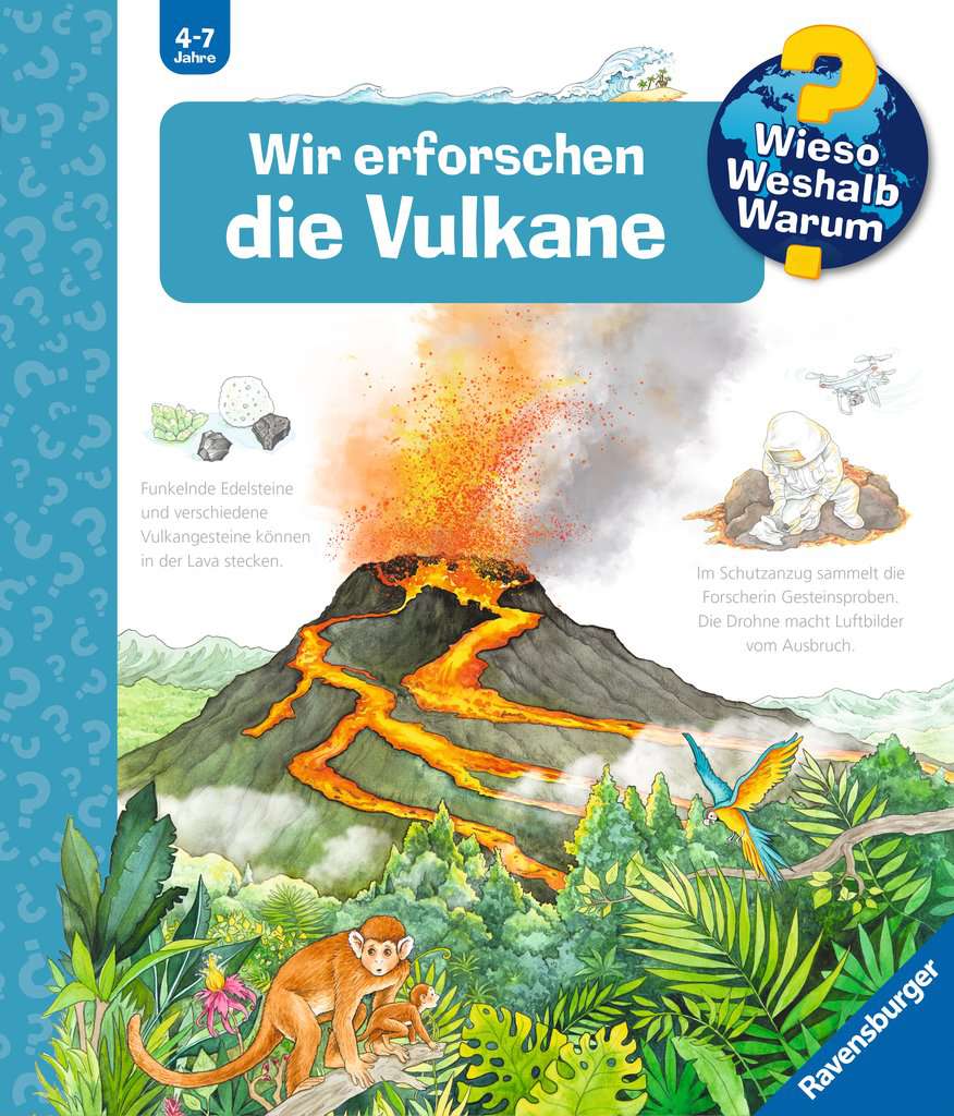 Ravensburger Wieso? Weshalb? Warum?, Band 4: Wir erforschen die Vulkane