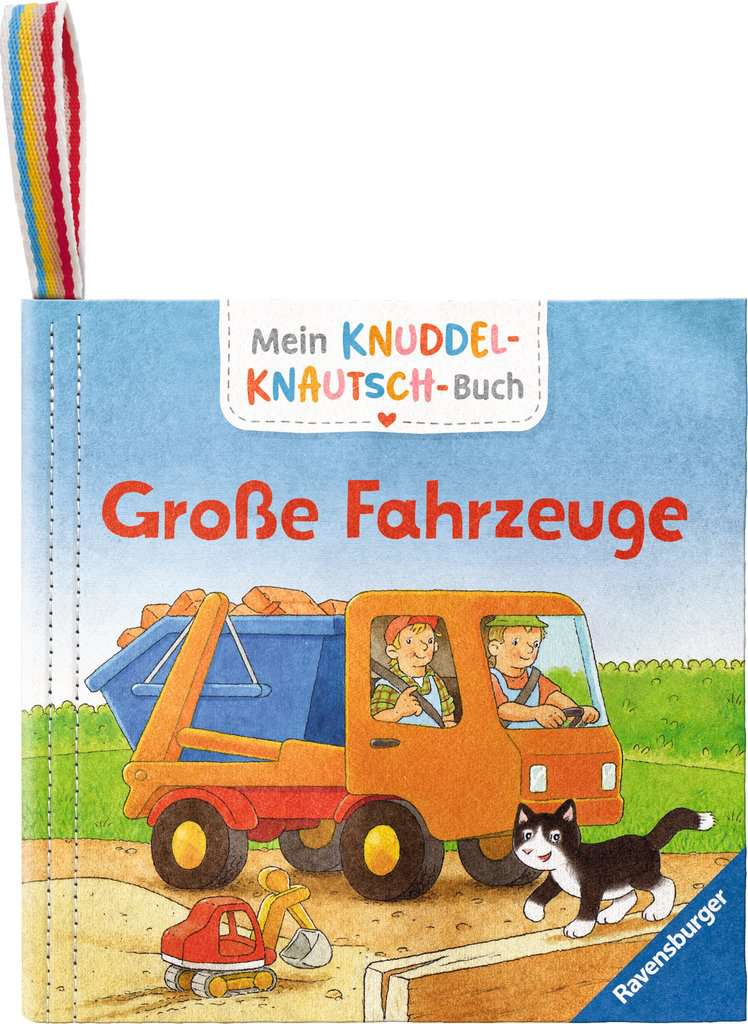 Mein Knuddel-Knautsch-Buch: Große Fahrzeuge