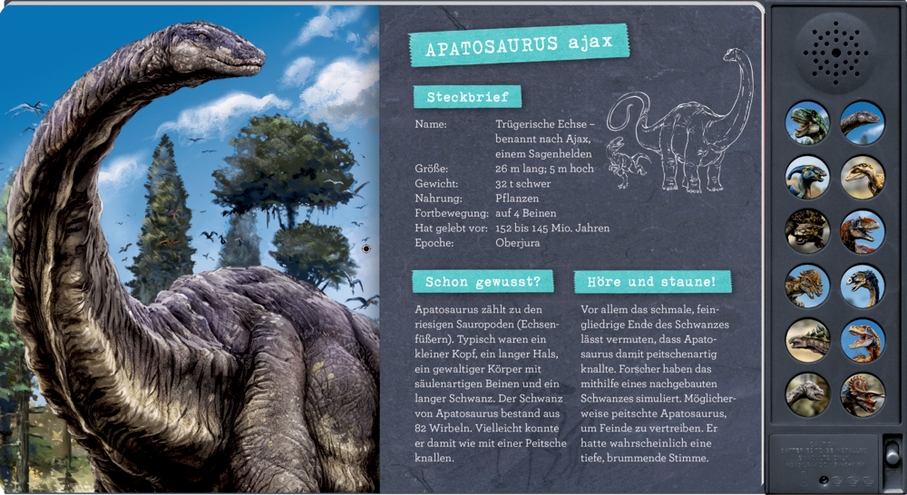 Das große Dinosaurier-Soundbuch - T-Rex World