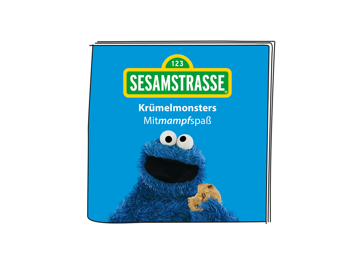 Tonies Sesamstraße - Krümelmonsters Mitmampfspaß