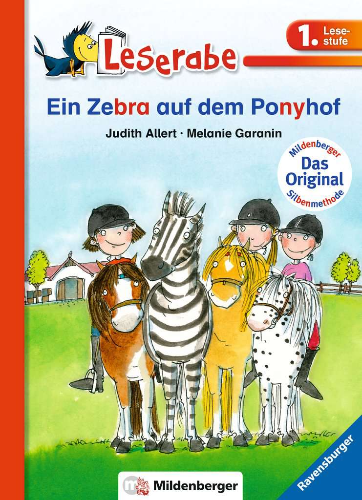 Ein Zebra auf dem Ponyhof - Leserabe 1. Klasse