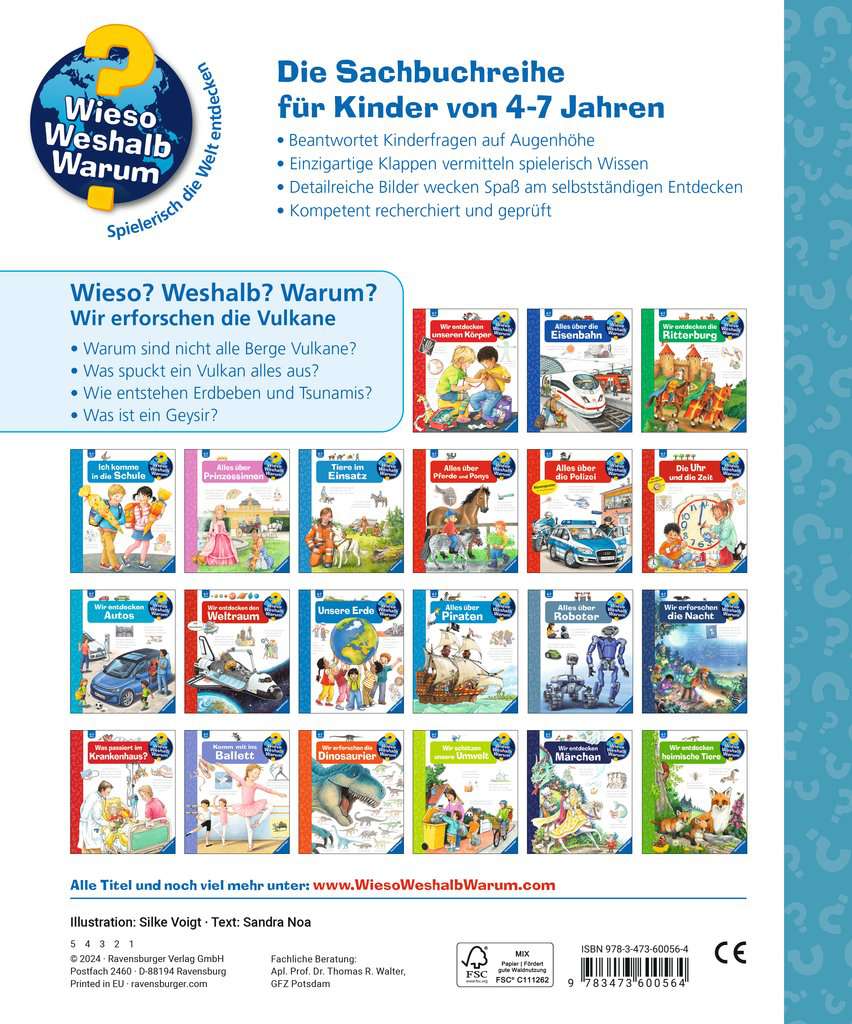 Ravensburger Wieso? Weshalb? Warum?, Band 4: Wir erforschen die Vulkane