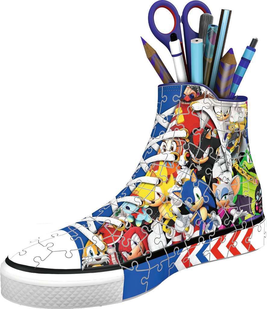 3D Puzzle Sneaker Sonic the Hedgehog