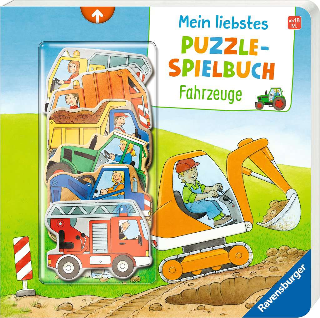 Mein liebstes Puzzle-Spielbuch: Fahrzeuge