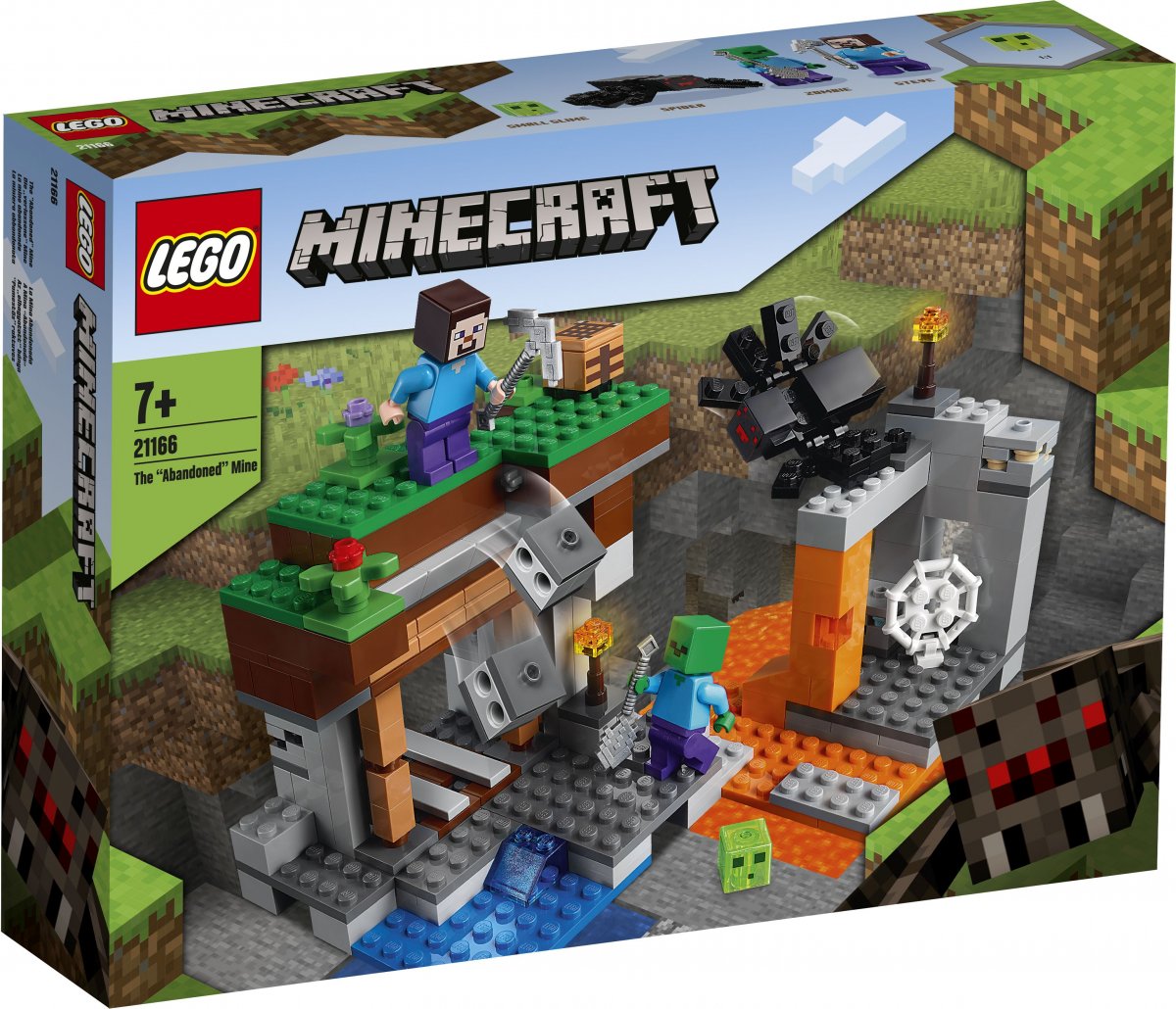LEGO® Minecraft™ 21166 Die verlassene Mine