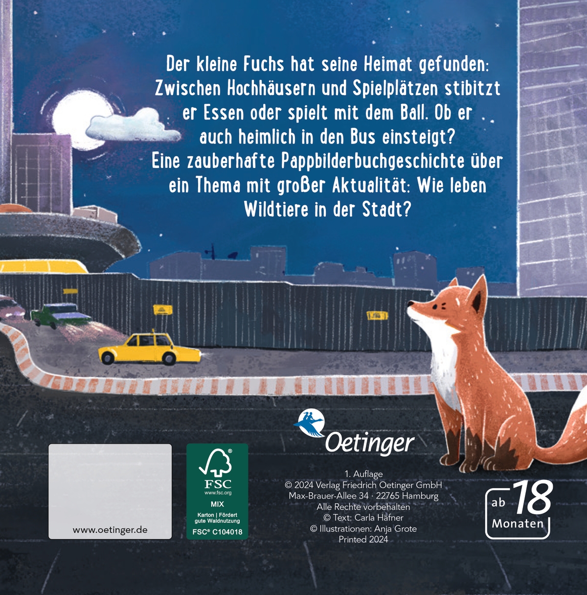 Der kleine Fuchs in der großen Stadt