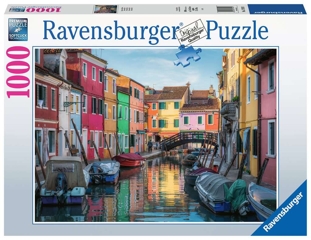 Puzzle 17392 Burano in Italien 1000 Teile