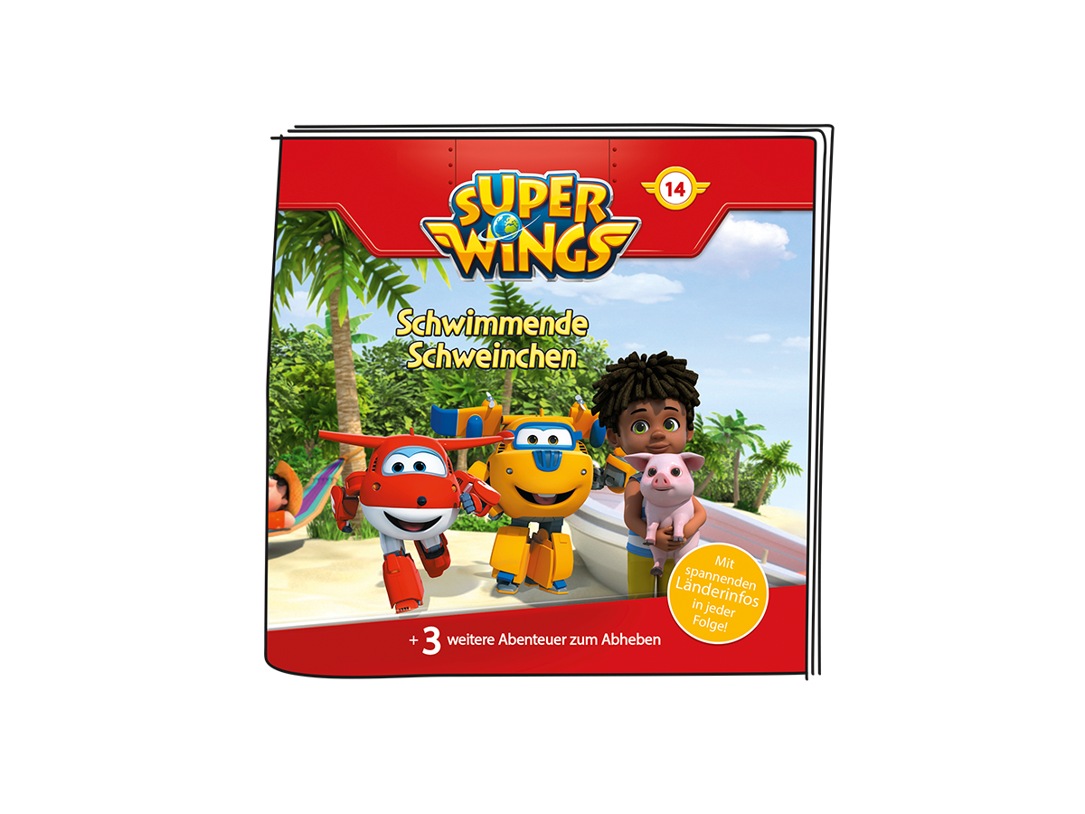 Tonie Super Wings - Schwimmende Schweinchen