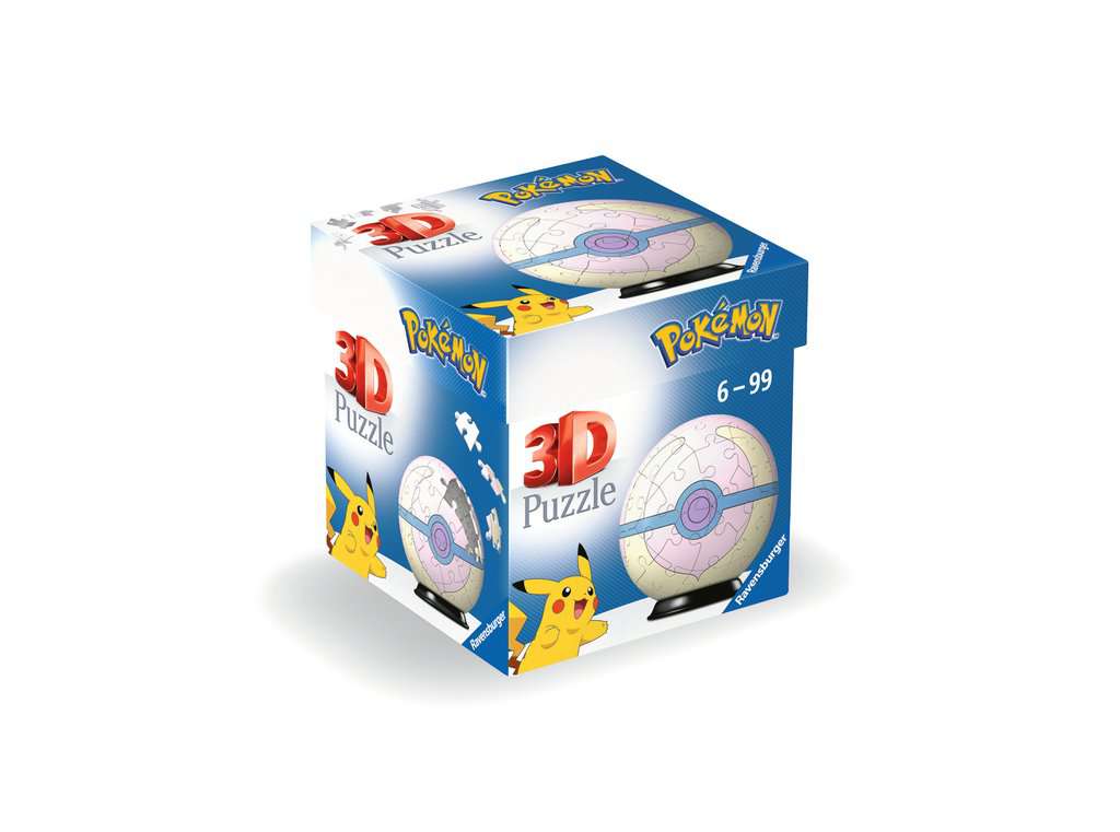 3D Puzzle Ball Puzzle-Ball Pokémon Heilball