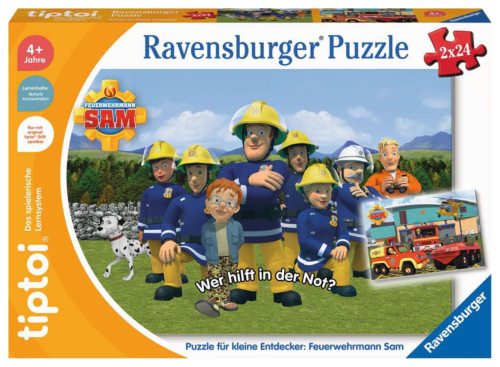 tiptoi Puzzle 00139 Feuerwehrmann Sam Ravensburger