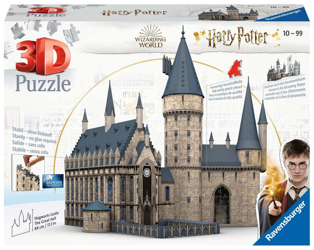 3D Puzzle Hogwarts Schloss - Die Große Halle
