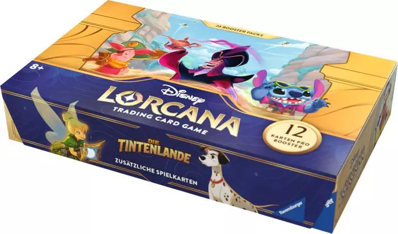 Ravensburger Disney Lorcana: Die Tintenlande - Booster Pack (Deutsch) 1 Stück