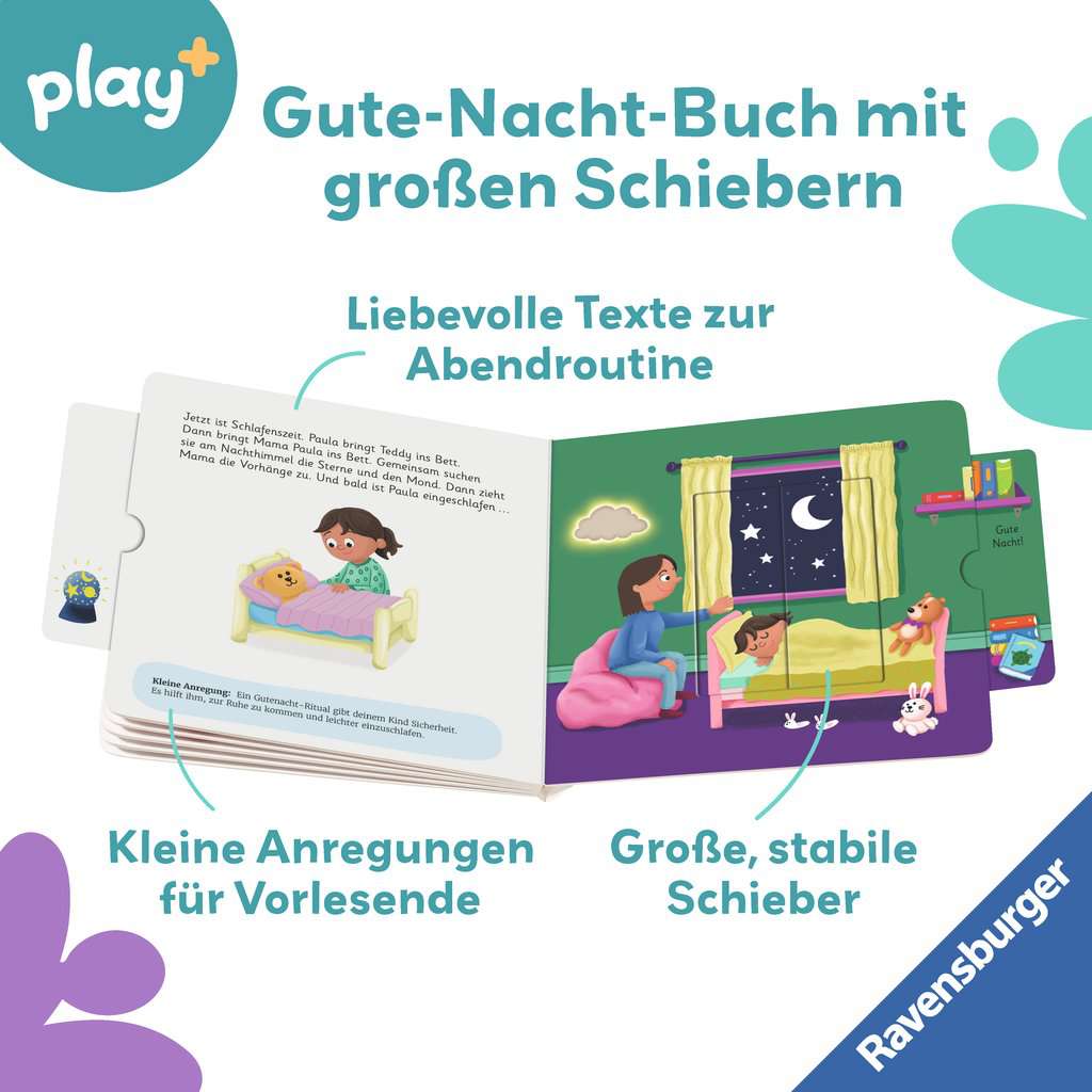 Play+ Mein erstes Schiebebuch: Gute Nacht