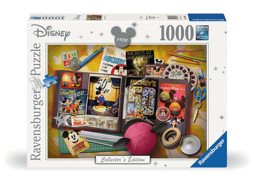 Puzzle 1000 Teile - 1970 Mickey Anniversary