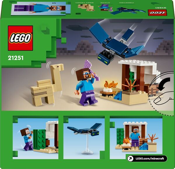 LEGO Minecraft 21251 Steves Wüstenexpedition