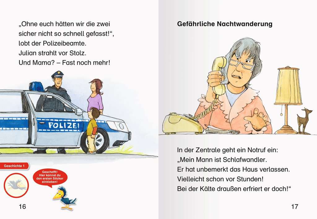 Polizeigeschichten - Leserabe 1. Klasse