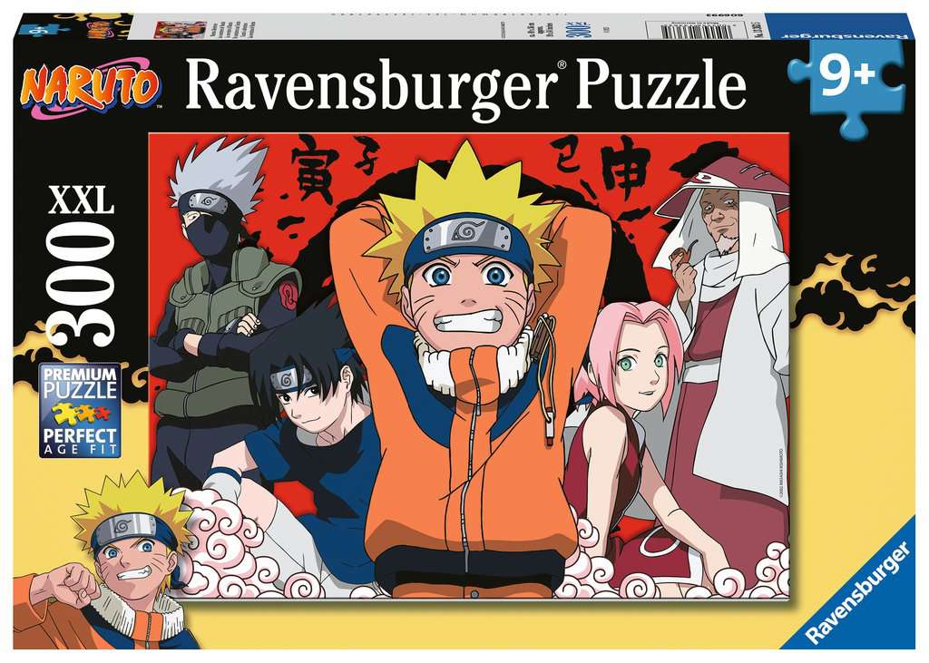 Kinderpuzzle 13363 Narutos Abenteuer 300 Teile XXL