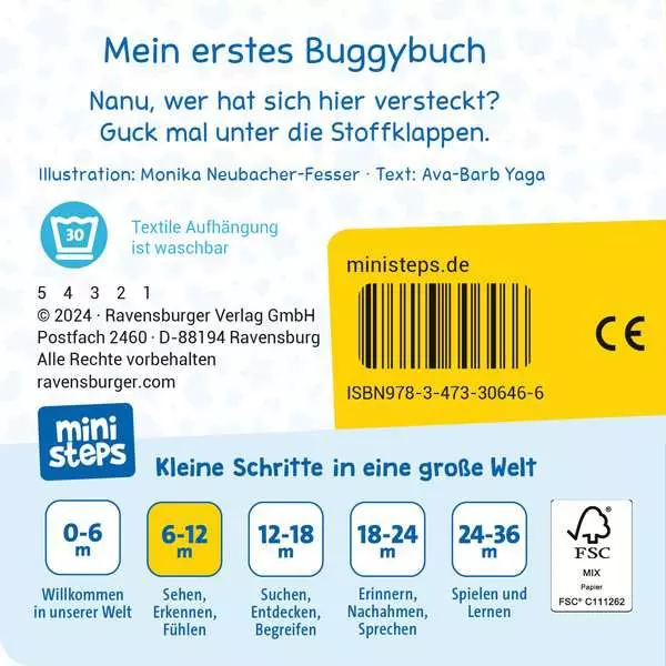 ministeps: Mein erstes Buggybuch: Guck mal! Erste Sachen