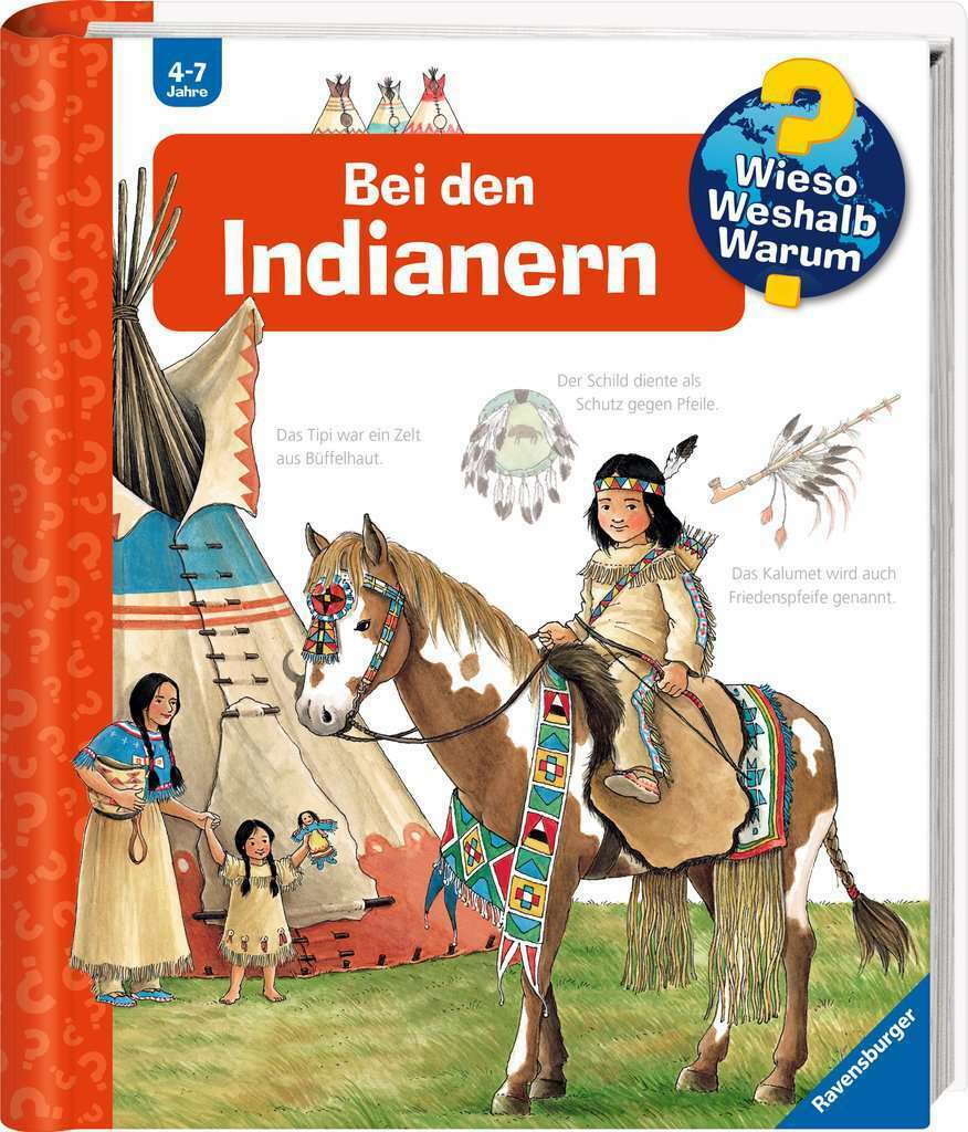 Wieso? Weshalb? Warum? Bei den Indianern Bd. 18 Ravensburger