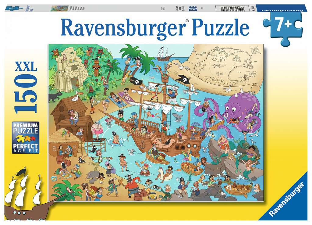 Kinderpuzzle 13349 Die Piratenbucht 150 Teile