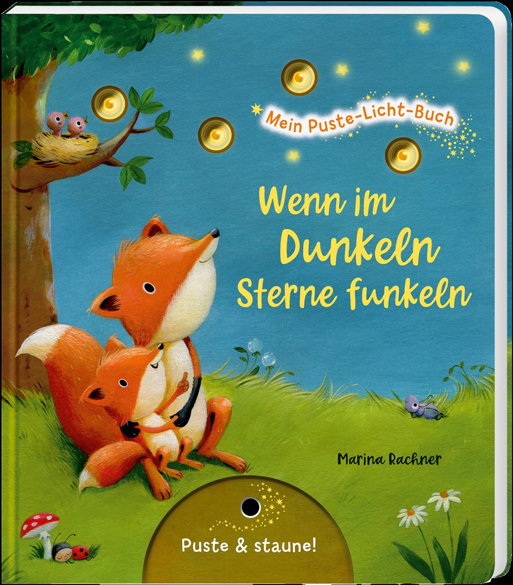 Mein Puste Licht Buch - Wenn im Dunkeln Sterne funkeln