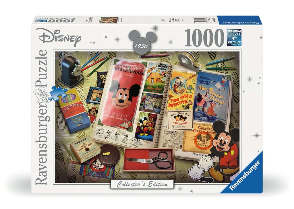 Puzzle 1000 Teile - 1950 Mickey Anniversary