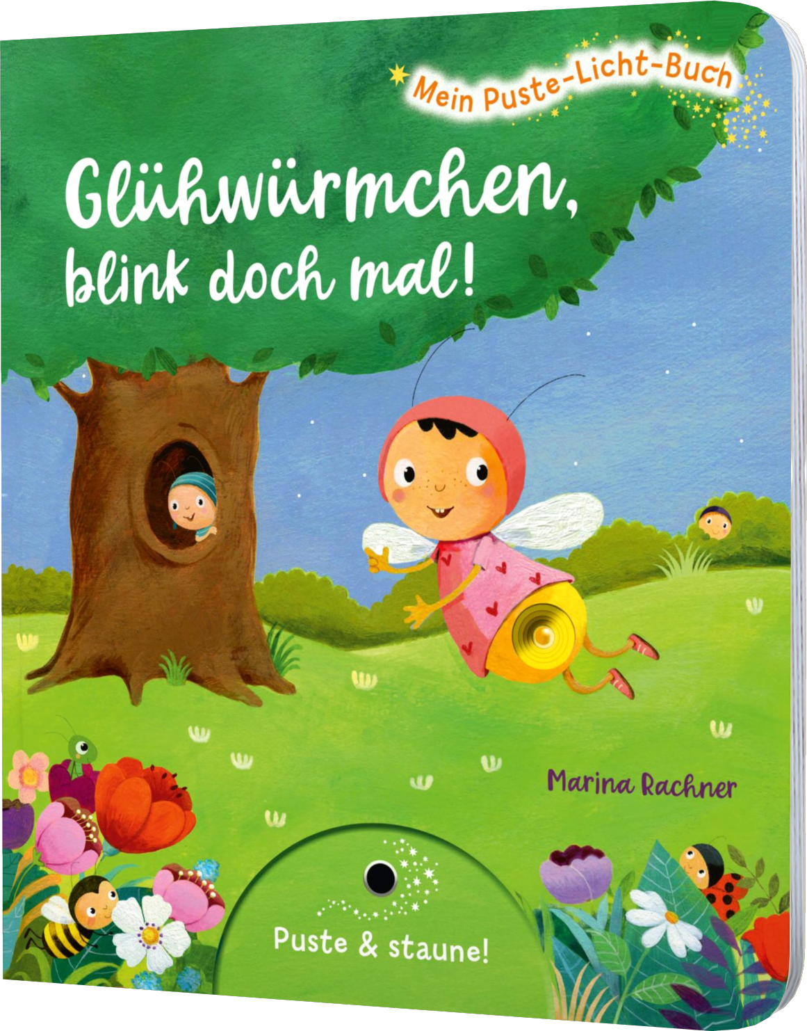 Mein Puste-Licht-Buch - Glühwürmchen, blink doch mal!