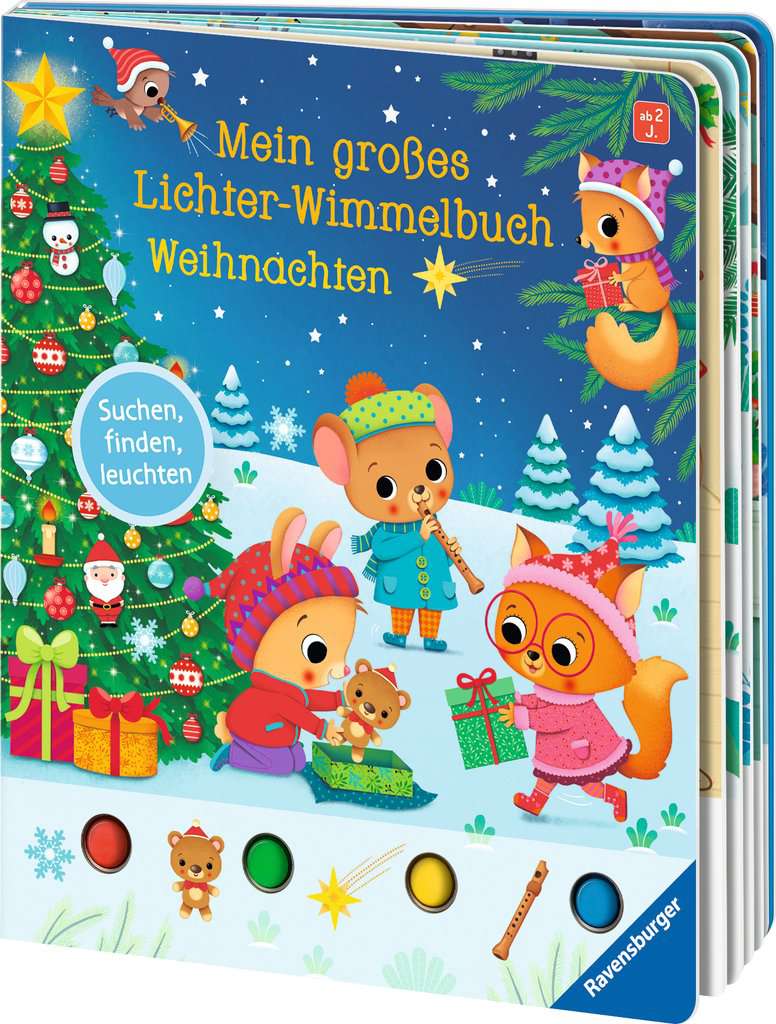 Mein großes Lichter-Wimmelbuch Weihnachten