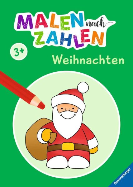 Malen nach Zahlen ab 3 Jahren - Weihnachten für kleine Künstler