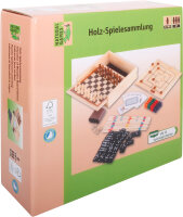 Natural Games Holz-Spielesammlung 50 in 1