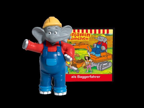 Tonie Benjamin Blümchen als Baggerfahrer Hörspiel Toniefigur Kinder