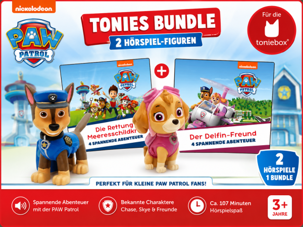 Tonies Bundle Paw Patrol Duo Hörspiel Toniebox Figuren Set