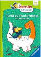 Leserabe Rätselspaß - Punkt-zu-Punkt-Rätsel für Lesestarter ab 5 Jahren - Vor-Lesestufe