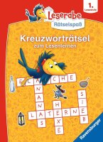 Leserabe Rätselspaß - Kreuzworträtsel zum Lesenlernen - 1. Lesestufe für Leseanfänger