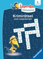 Leserabe Rätselspaß - Krimirätsel zum Lesenlernen ab 7 Jahren - 2. Lesestufe