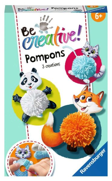 Be Creative Pompon-Tiere Ravensburger 18429