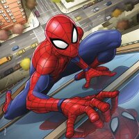 Kinderpuzzle 08025 Spider-Man beschützt die Stadt 3x49 Teile