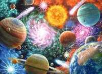 Kinderpuzzle 13346 Sterne und Planeten 100 Teile