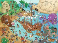 Kinderpuzzle 13349 Die Piratenbucht 150 Teile