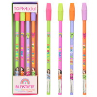 TOPModel Bleistift-Set mit Radier-Topper SELFLOVE