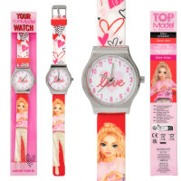 TOPModel Silikon Armbanduhr mit Metallgehäuse