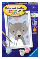 Malen nach Zahlen 20289 Kleiner Wolf