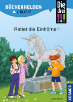 Die drei !!!, Bücherhelden 2. Klasse, Rettet die...