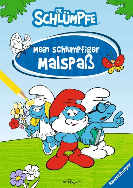 Die Schlümpfe - Mein schlumpfiger Malspaß