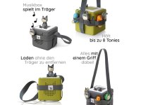 Toniebox-Träger für Box und bis zu 8 Tonies