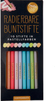 Radierbare Buntstifte, pastell - Creative Time 10 Stifte in Pastellfarben (Creative Time)