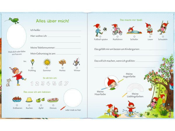 Freundebuch Meine Kindergarten-Freunde - Mit Wimmelspaß